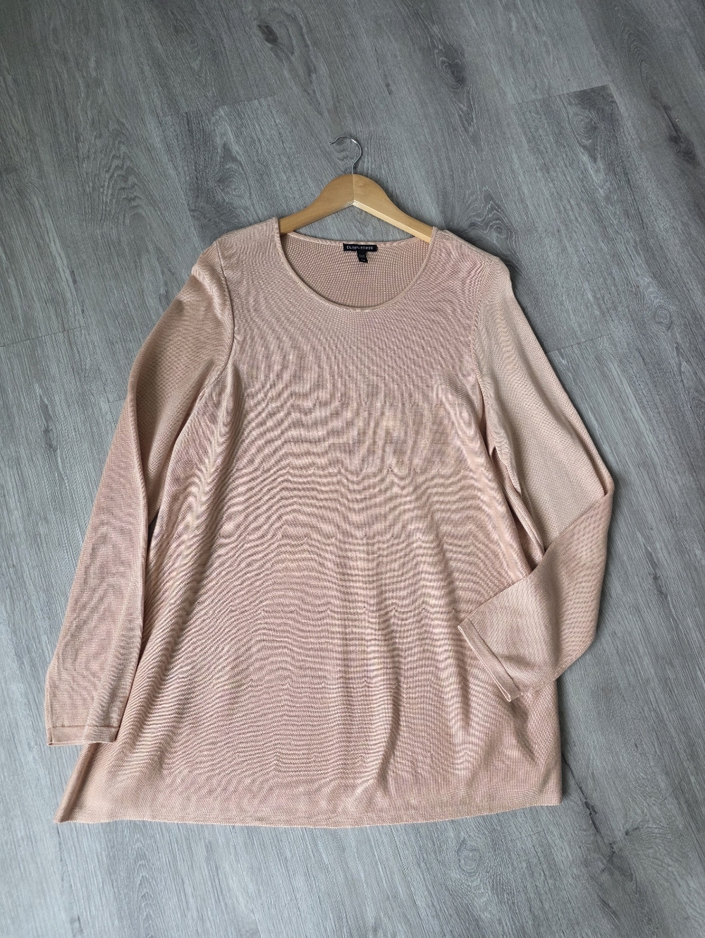 Eileen Fisher Tencel  Silk Sweater  L
